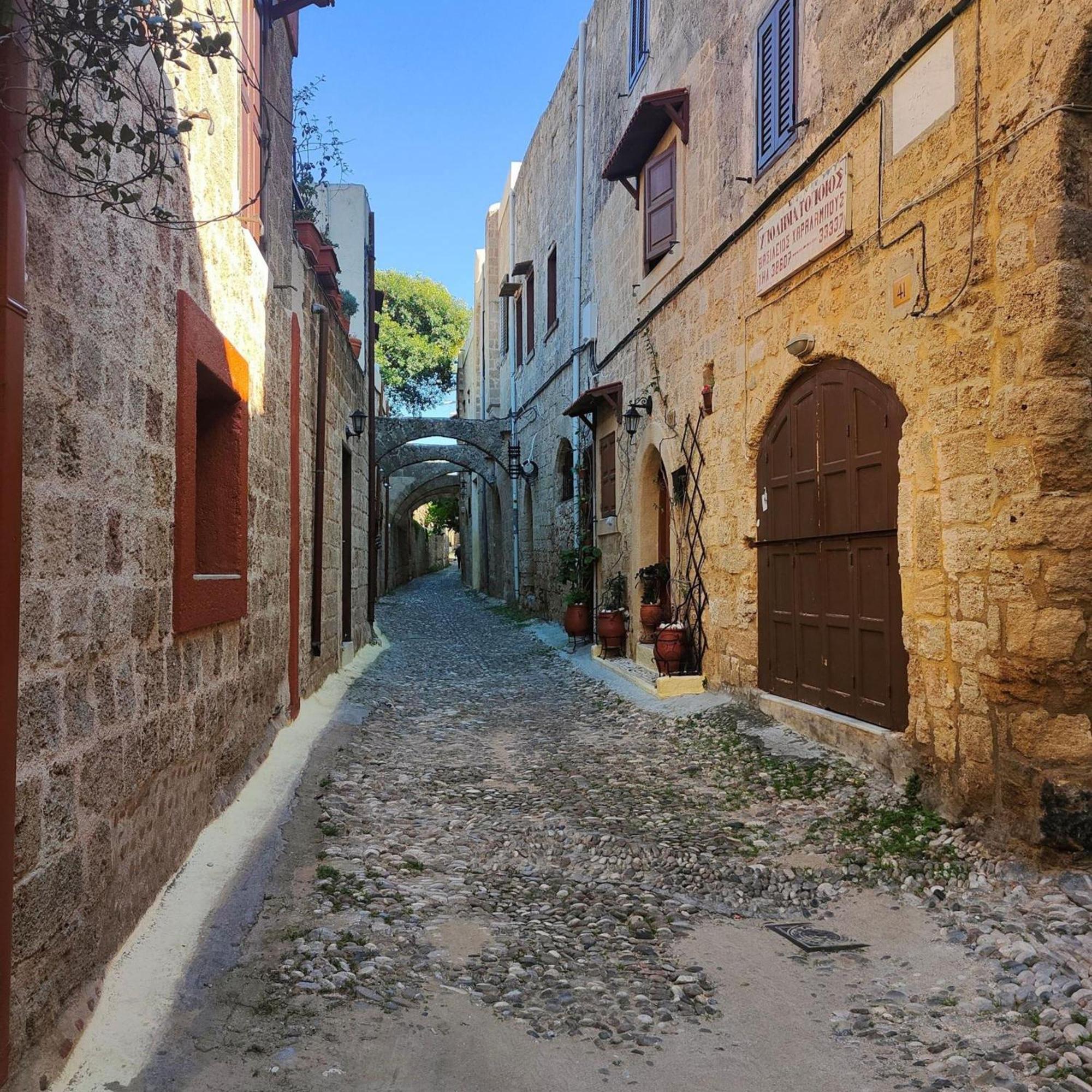 Vila Megiston House In Old Town Rhodes Rhodes City Exteriér fotografie