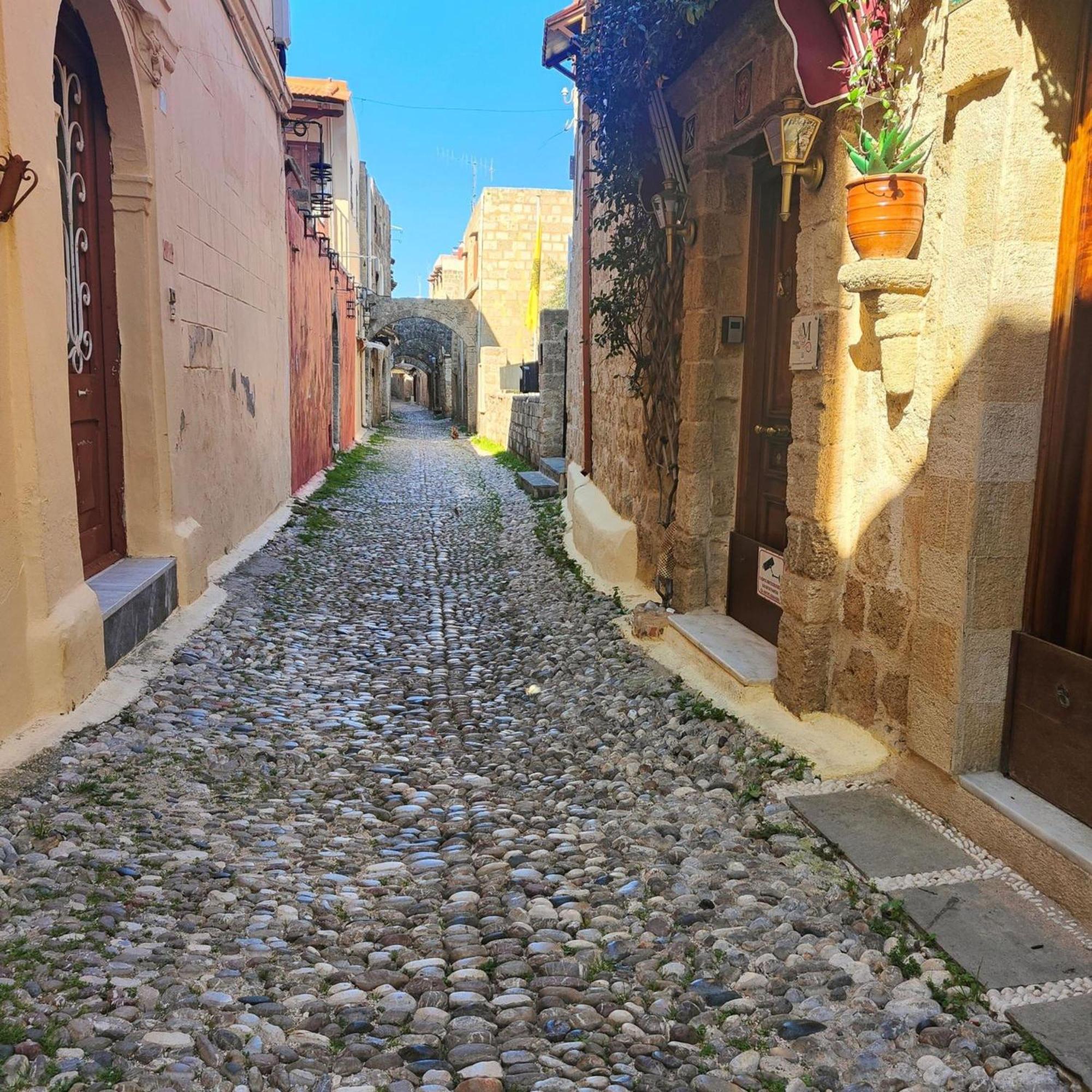 Vila Megiston House In Old Town Rhodes Rhodes City Exteriér fotografie