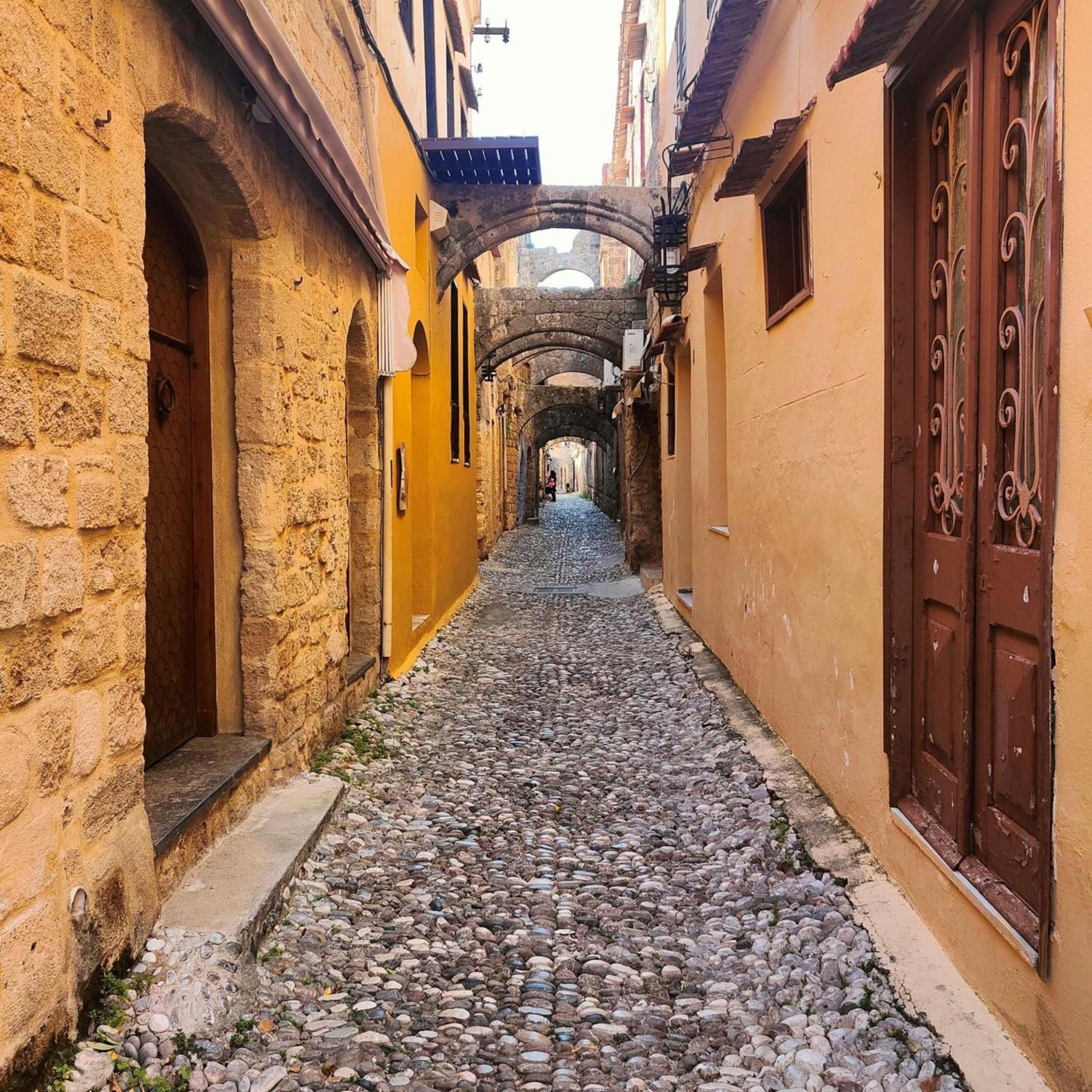 Vila Megiston House In Old Town Rhodes Rhodes City Exteriér fotografie